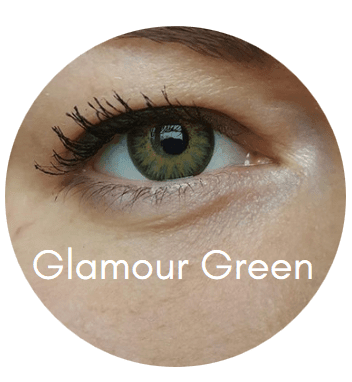 Glamour Green - Värillisetpiilolinssit.fi