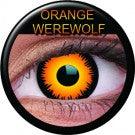 Orange werewolf - Värillisetpiilolinssit.fi